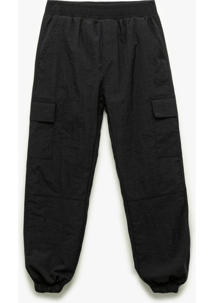 Beli Lastikli Kargo Cepli Jogger Pantolon