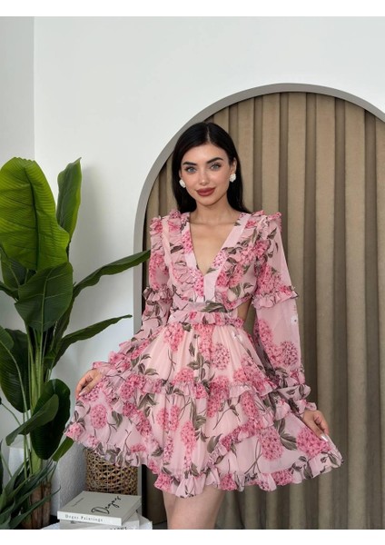 Eyesof Avellino Sırt Dekolteli Elbise