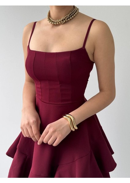 Eyesof Common Ip Askılı Elbise