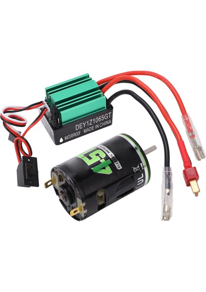 540 Fırçalı Motor ile 65A T Fiş Esc Yüksek Burulma Su Geçirmez Elektrik Motoru Rc Tırmanma Araba Için 45T (Yurt Dışından) fırsatları