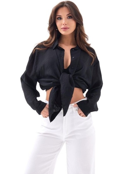 Eyesof 7423 Gömlek-Siyah