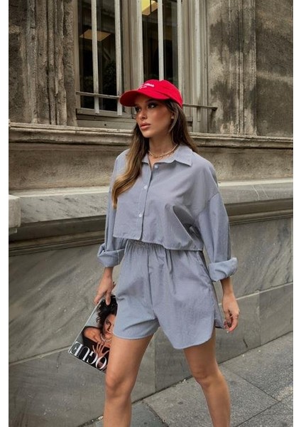 Eyesof Volerie Çizgili Şortlu Takım 9342-17 fiyatları