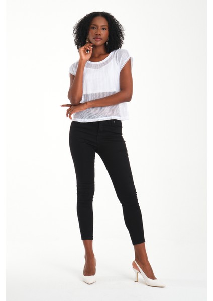 Japone Kol Kare File Bluz modelleri