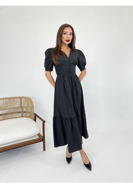Eyesof 6411 Elbise-Siyah fiyatları