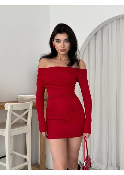 Eyesof Tefs Straplez Elbise