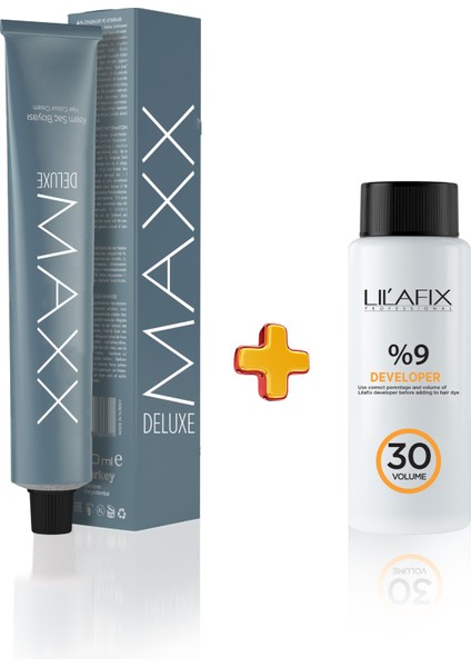 Tüp Boya 100 ml - 30 V Oksidan 60 ml Platinyum Gri