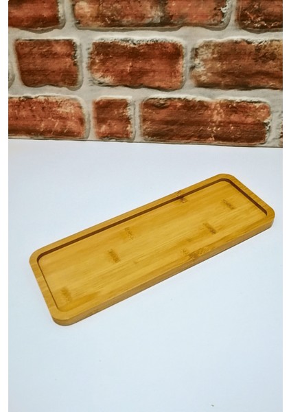 Bambu Mini Tepsi - Sunumluk- Kahve Tepsisi-Yağlık Altlığı