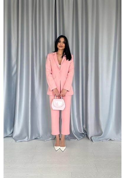 Eyesof Pudra Ceket Takım modelleri