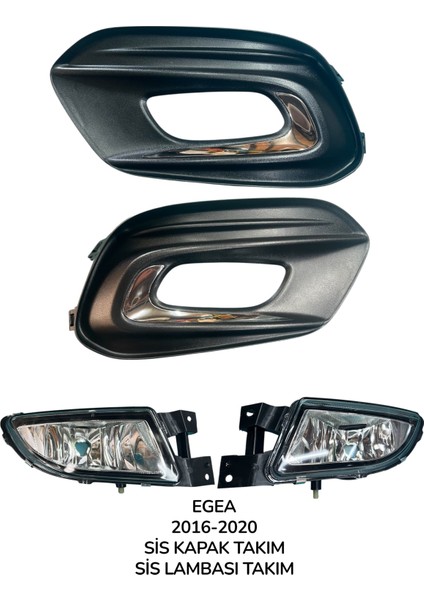 Fiat Egea Sis Kapak+Sis Takım (2016-2020)