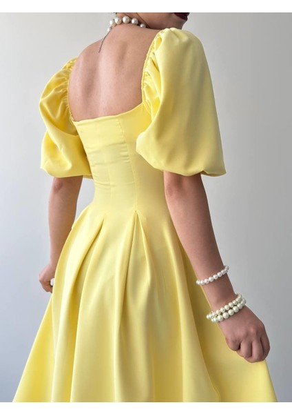 Eyesof Jama Midi Boy Elbise