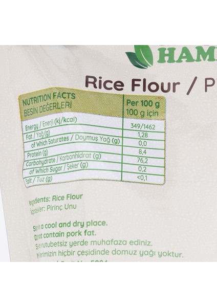 Pirinç Unu 500 gr fiyatları