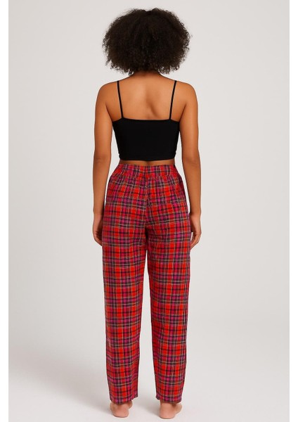 Kadın Ekoseli Milan Tek Alt Bordo fiyatları