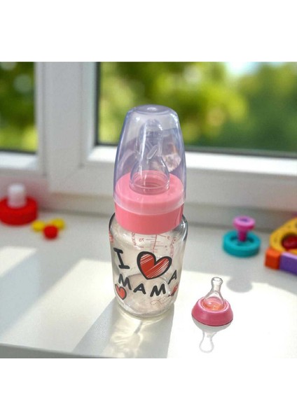 Pembe 125 ml Cam Biberon, Bebek ve Çocuklar Için Sağlıklı ve Güvenli Kullanım