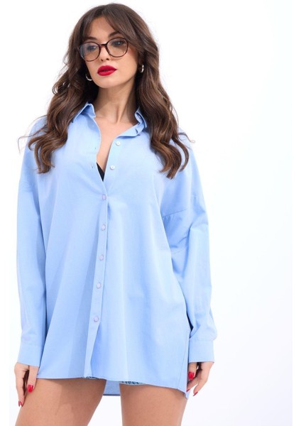 Eyesof 5213 Gömlek-Mavi