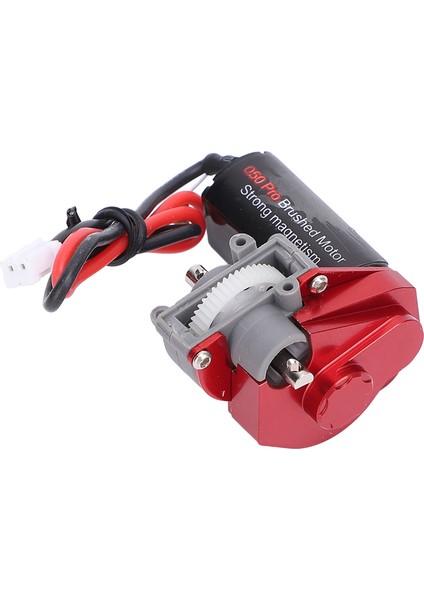 Rc Elektrik Motoru Ince Cnc Işleme Yüksek Burulma 050 50T Dişli Fırçalı Motor Için 1/24 Rc Eksenel SCX24 AX24 Kırmızı (Yurt Dışından) modelleri