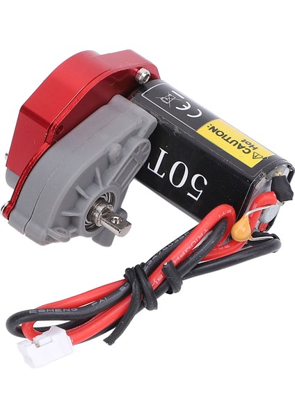 Rc Elektrik Motoru Ince Cnc Işleme Yüksek Burulma 050 50T Dişli Fırçalı Motor Için 1/24 Rc Eksenel SCX24 AX24 Kırmızı (Yurt Dışından) indirimleri