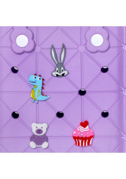 Rahat Taşınabilir Eva Omuz Çantası – Charm Detaylı-Küçük Boy fırsatları