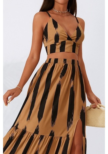 Eyesof Kadın Kolsuz Askılı Crop Ikili Süprem Takım fiyatları