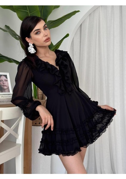 Eyesof Osıes Fırfırlı Elbise indirimleri