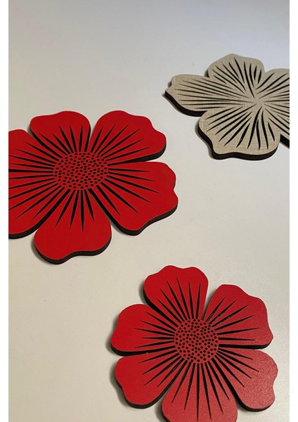 8'li Büyük Boy ve Küçük Boy Ahşap Tencere, Tava, Çaydanlık ve Bardak Altlık Nihale Seti 12 modelleri