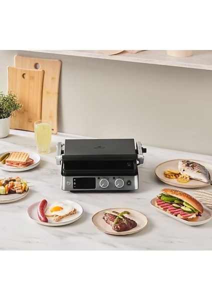 Compact Steel Sear And Grill Inox 2008 Izgara ve Tost Makinesi fırsatları