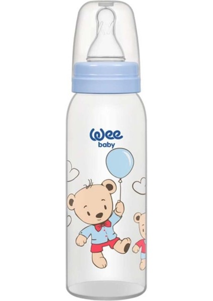 Mavi 0-6 Ay Bebek Biberon 250ML, Sağlıklı ve Güvenli, Hafif ve Şık Tasarım