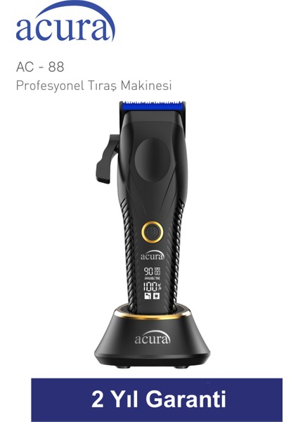 Acura Ac-88 Titanyum Seramik Bıçaklı Profesyonel Saç Tıraş Makinesi indirimleri