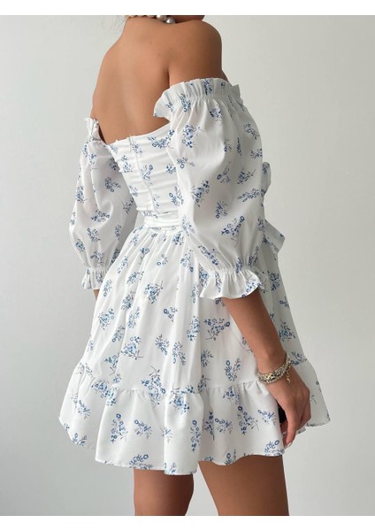 Eyesof Rucka Belden Bağlamalı Mini Elbise