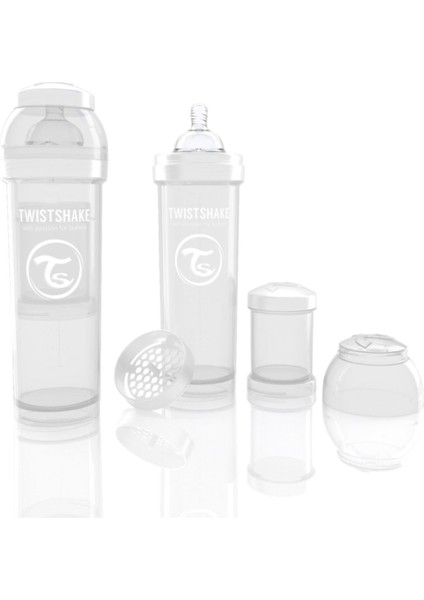 Bebek Biberon 330 Ml, Sağlıklı ve Güvenli, Şeffaf, Kolay Temizlenebilir