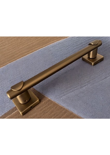 Dem Mat Antik Sarı AP263 Çekme Kapı Kolu Sürgülü Çekme Kol 25 cm 1 Adet modelleri