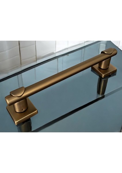 Dem Mat Antik Sarı AP263 Çekme Kapı Kolu Sürgülü Çekme Kol 25 cm 1 Adet fırsatları
