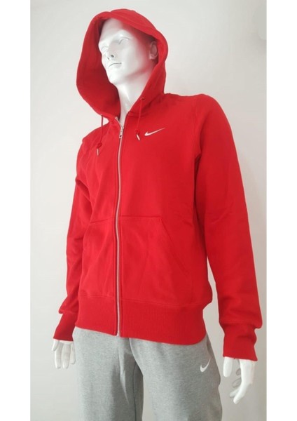 Air Kırmızı Kapişonlu Sweatshirt CZ4147-657