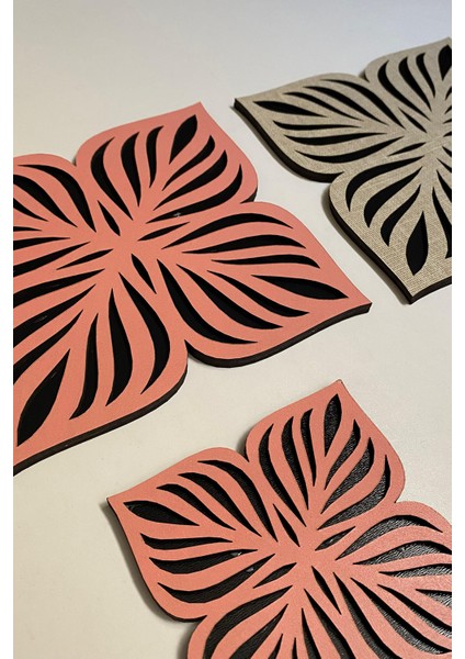 8'li Büyük Boy ve Küçük Boy Ahşap Tencere, Tava, Çaydanlık ve Bardak Altlık Nihale Seti 11 fırsatları