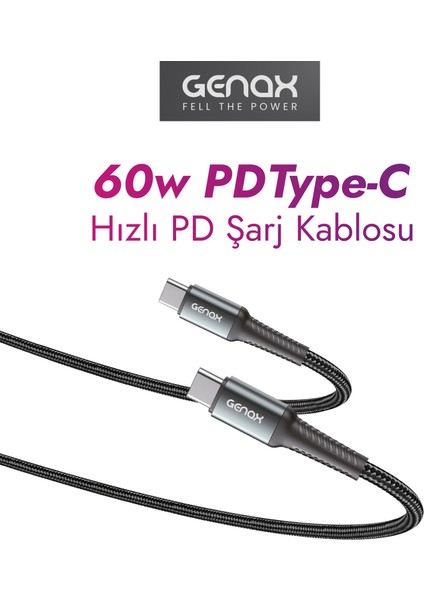 iPhone 16 / 16 Pro / 17 / 17 Pro Uyumlu Pd Type-C Hızlı Şarj Kablosu fiyatları