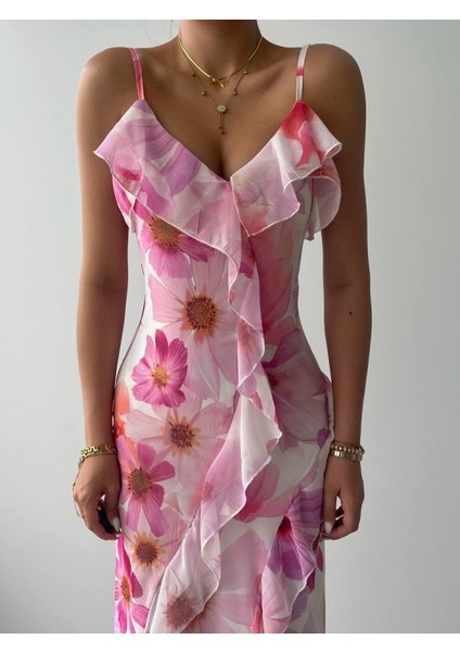 Eyesof Dase Ip Askılı Elbise