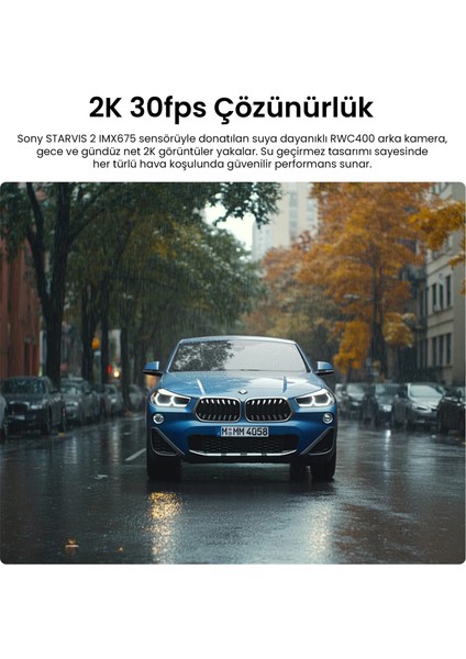 RWC400 IP67 Su Geçirmez A329 Serisi ile Uyumlu 2k Hdr 30FPS Dış Arka Kamera fiyatları