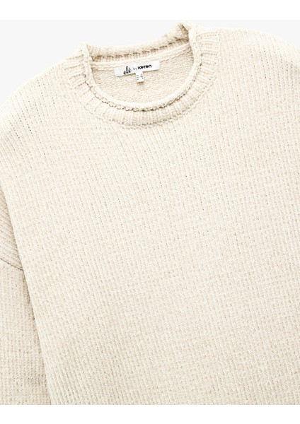 Uzun Kollu Bisiklet Yaka Basic Triko Kazak indirimleri