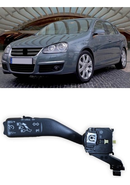 Vw Jetta 2006-10 Sinyal Far Selektör Kolu Hız Sabitleyicili 1K0953513G