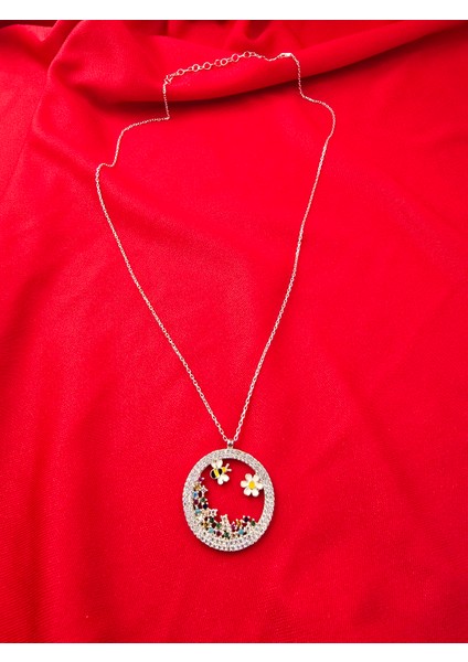 Arı Papatya Kolyesi