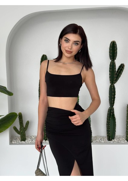 Eyesof Lole Kruvaze Etekli Askılı Takım