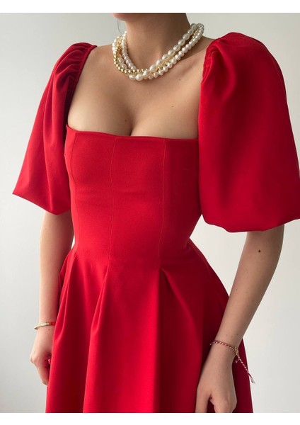 Eyesof Benjamin Çan Etekli Midi Boy Elbise fırsatları