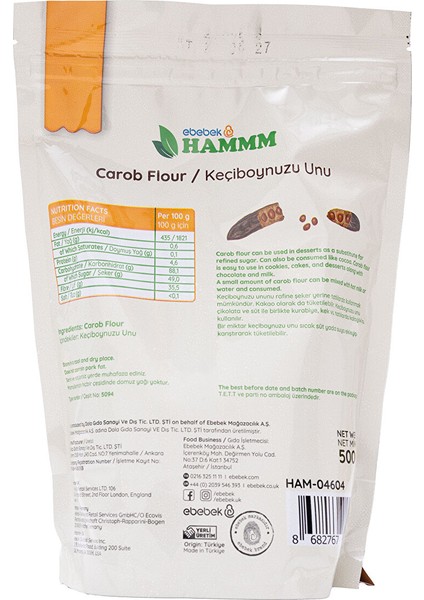 Keçiboynuzu Unu 500 gr fiyatları