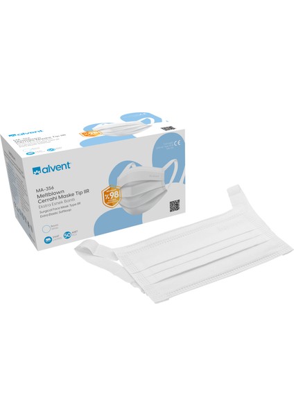 Yumuşak Kulaklı Meltblown Cerrahi Maske 30 Kutu fiyatları