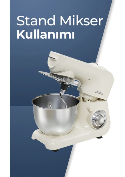 SMX-2775 Çok Amaçlı Mutfak Şefi (Hamur - Kıyma - Blender Makinesi) fırsatları