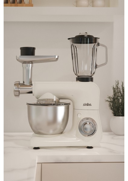 SMX-2775 Çok Amaçlı Mutfak Şefi (Hamur - Kıyma - Blender Makinesi)