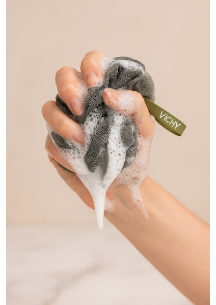 Banyo Lifi Yumuşak Top Lif Naturel Ponpon Banyo Lifi VCH-6582 fırsatları