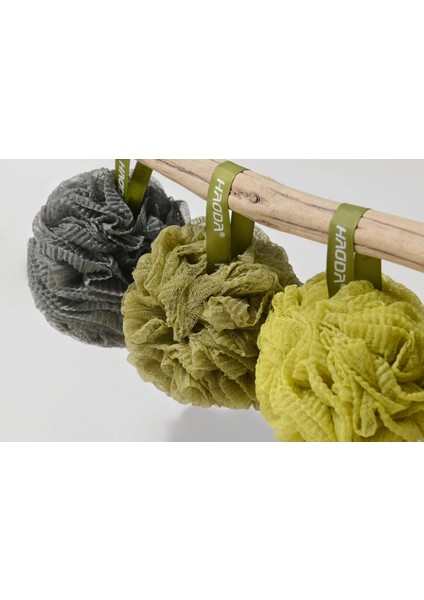 Banyo Lifi Yumuşak Top Lif Naturel Ponpon Banyo Lifi VCH-6582 indirimleri