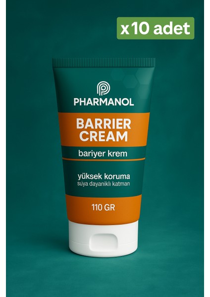 Çinko Oksitli Koruyucu Hasta Bariyer Krem 110GR x 10ADET