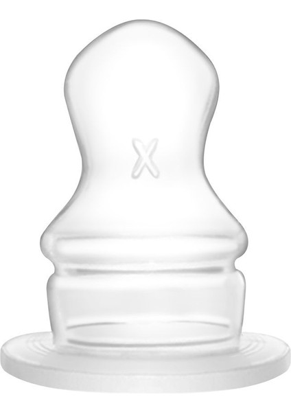 Damaklı Emzik Ucu No 1463, Şeffaf ve Güvenli Bebek Aksesuarı