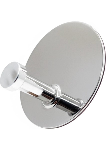 Glare Mantar Kendinden Yapışkanlı Askılık Tekli Yuvarlak Krom 4 Lü Paket indirimleri